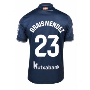 Real Sociedad Brais Mendez #23 Bortatröja 2023-24 Kortärmad